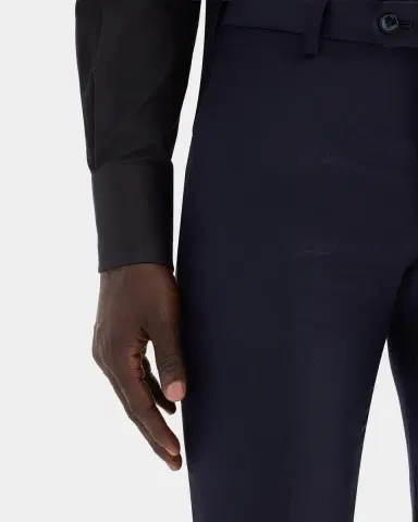 Giorgio Armani Men's Textured Wool Single-Breasted Suit | Thumbnail 8 Giorgio Armani Men's Textured Wool Single-Breasted Suit | Thumbnail 8