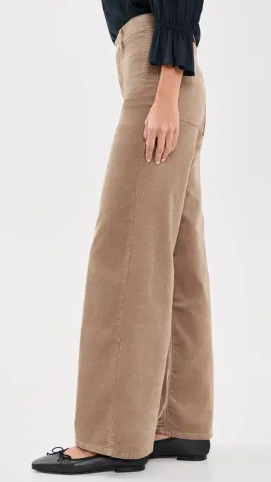 Frame Le Slim Palazzo Modernist Corduroy Pants | Thumbnail 4 Frame Le Slim Palazzo Modernist Corduroy Pants | Thumbnail 4
