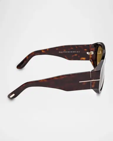 Tom Ford Bronson 60MM Acetate Pilot Sunglasses | Thumbnail 7 Tom Ford Bronson 60MM Acetate Pilot Sunglasses | Thumbnail 7