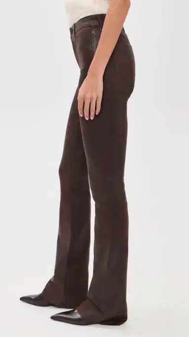 L'Agence Ruth Straight Coated Jeans | Thumbnail 4 L'Agence Ruth Straight Coated Jeans | Thumbnail 4