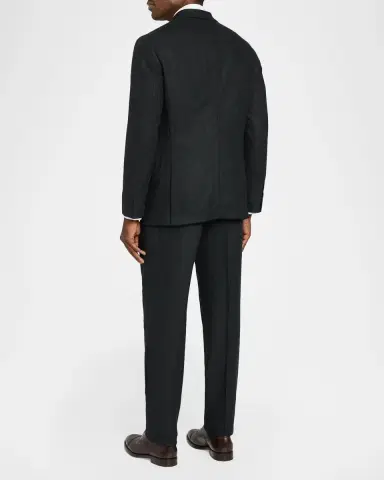 Brunello Cucinelli Men's Virgin Wool Suit | Thumbnail 3 Brunello Cucinelli Men's Virgin Wool Suit | Thumbnail 3