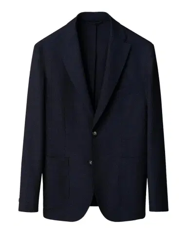 Eton Stretch-Wool Jacket | Thumbnail 1 Eton Stretch-Wool Jacket | Thumbnail 1