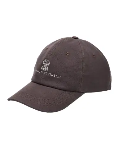 Brunello Cucinelli Logo Denim Baseball Cap | Thumbnail 3 Brunello Cucinelli Logo Denim Baseball Cap | Thumbnail 3