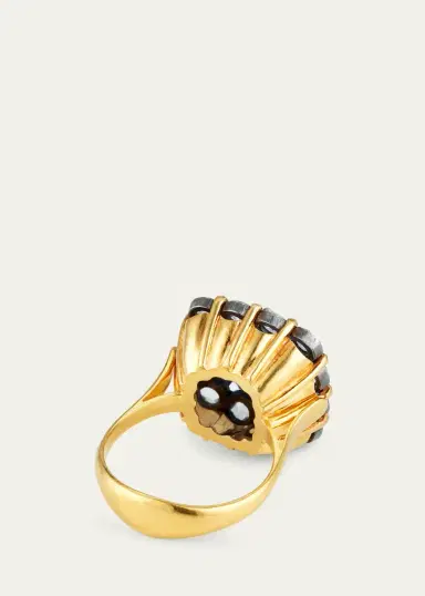 Arman Sarkisyan Rose-Cut Diamond and Tanzanite Statement Ring | Thumbnail 3 Arman Sarkisyan Rose-Cut Diamond and Tanzanite Statement Ring | Thumbnail 3