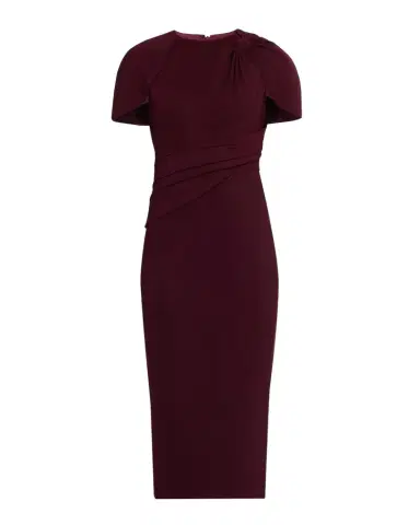 BADGLEY MISCHKA Knotted Cape-Sleeve Cocktail Dress | Thumbnail 1 BADGLEY MISCHKA Knotted Cape-Sleeve Cocktail Dress | Thumbnail 1
