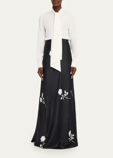 Lafayette 148 New York Bias-Cut Floral Maxi Skirt | Thumbnail 2 Lafayette 148 New York Bias-Cut Floral Maxi Skirt | Thumbnail 2