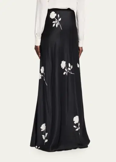 Lafayette 148 New York Bias-Cut Floral Maxi Skirt | Thumbnail 3 Lafayette 148 New York Bias-Cut Floral Maxi Skirt | Thumbnail 3