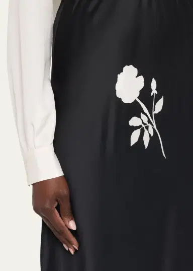 Lafayette 148 New York Bias-Cut Floral Maxi Skirt | Thumbnail 5 Lafayette 148 New York Bias-Cut Floral Maxi Skirt | Thumbnail 5