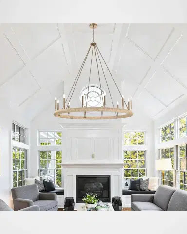 Arabela Lighting Cabana 52" 12-Light Chandelier | Thumbnail 7 Arabela Lighting Cabana 52" 12-Light Chandelier | Thumbnail 7