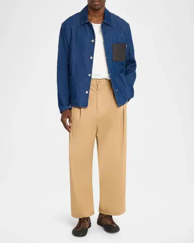 Loewe Men's Grip Suede Low-Top Sneakers | Thumbnail 3 Loewe Men's Grip Suede Low-Top Sneakers | Thumbnail 3
