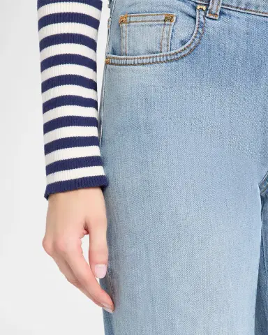 MAISON COMMON Wide-Leg Cutout Denim Pants | Thumbnail 5 MAISON COMMON Wide-Leg Cutout Denim Pants | Thumbnail 5