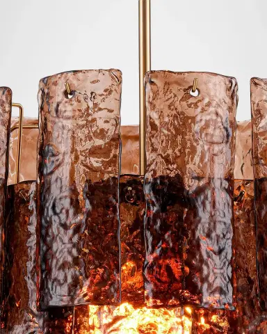 Arabela Lighting Fire and Ice 20" 5-Light Chandelier | Thumbnail 3 Arabela Lighting Fire and Ice 20" 5-Light Chandelier | Thumbnail 3