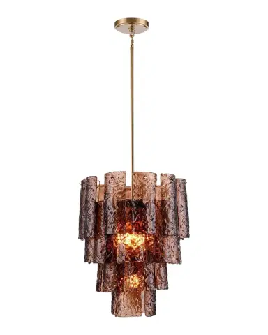 Arabela Lighting Fire and Ice 20" 5-Light Chandelier | Thumbnail 1 Arabela Lighting Fire and Ice 20" 5-Light Chandelier | Thumbnail 1
