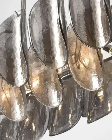 Arabela Lighting Chateau 47" 6-Light Linear Chandelier | Thumbnail 5 Arabela Lighting Chateau 47" 6-Light Linear Chandelier | Thumbnail 5