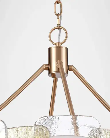 Arabela Lighting Strata 30" 8-Light Chandelier | Thumbnail 4 Arabela Lighting Strata 30" 8-Light Chandelier | Thumbnail 4
