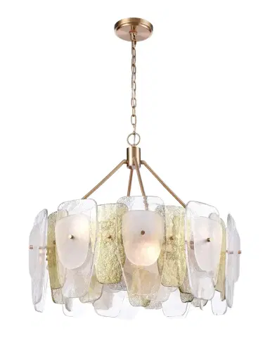 Arabela Lighting Strata 30" 8-Light Chandelier | Thumbnail 1 Arabela Lighting Strata 30" 8-Light Chandelier | Thumbnail 1