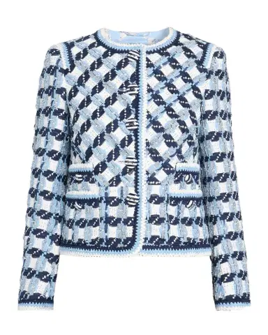 MAISON COMMON Textured Cotton Multi-Weave Jacket | Thumbnail 1 MAISON COMMON Textured Cotton Multi-Weave Jacket | Thumbnail 1