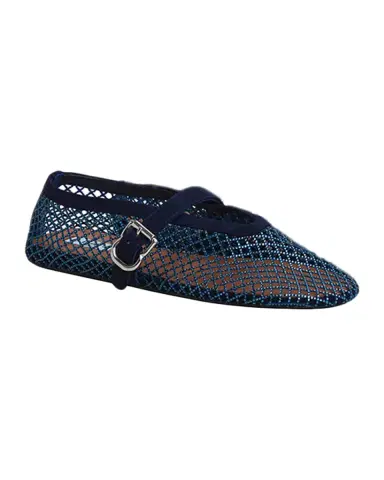 Alaïa Crystal Mesh Ballet Flats | Thumbnail 2 Alaïa Crystal Mesh Ballet Flats | Thumbnail 2
