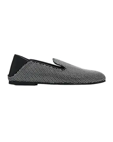 Giuseppe Zanotti Men's Suede Crystal-Embellished Loafers | Thumbnail 1 Giuseppe Zanotti Men's Suede Crystal-Embellished Loafers | Thumbnail 1