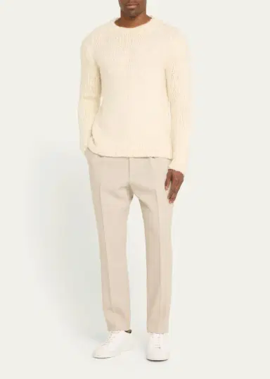 Gabriela Hearst Men's Lawrence Cashmere Sweater | Thumbnail 2 Gabriela Hearst Men's Lawrence Cashmere Sweater | Thumbnail 2