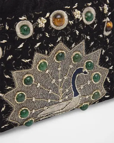 Zimmermann Cloud 91 Embroidered Velvet Clutch Bag | Thumbnail 6 Zimmermann Cloud 91 Embroidered Velvet Clutch Bag | Thumbnail 6