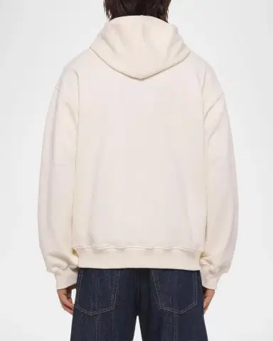 Helmut Lang Men's Logo Cotton Hoodie | Thumbnail 3 Helmut Lang Men's Logo Cotton Hoodie | Thumbnail 3