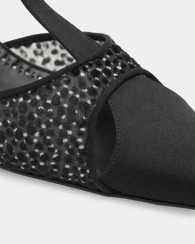 Manolo Blahnik 50mm Turgimodla Laser-Cut Suede T-Strap Pumps | Thumbnail 3 Manolo Blahnik 50mm Turgimodla Laser-Cut Suede T-Strap Pumps | Thumbnail 3