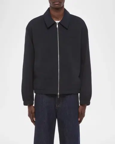 Helmut Lang Men's Logo Cotton Jacket | Thumbnail 4 Helmut Lang Men's Logo Cotton Jacket | Thumbnail 4