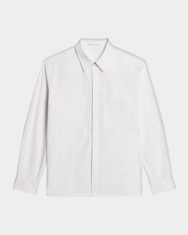 Helmut Lang Men's Cotton Relaxed Shirt | Thumbnail 1 Helmut Lang Men's Cotton Relaxed Shirt | Thumbnail 1
