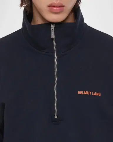 Helmut Lang Men's Logo Cotton Sweatshirt | Thumbnail 5 Helmut Lang Men's Logo Cotton Sweatshirt | Thumbnail 5