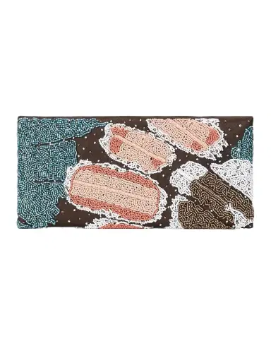 Staud Muse Beaded Satin Clutch Bag | Thumbnail 1 Staud Muse Beaded Satin Clutch Bag | Thumbnail 1
