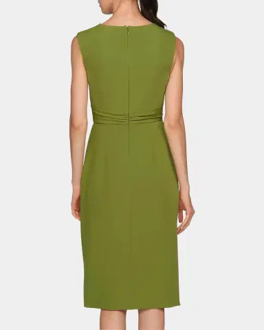 Kay Unger New York Maya Ruffle Midi Dress | Thumbnail 3 Kay Unger New York Maya Ruffle Midi Dress | Thumbnail 3