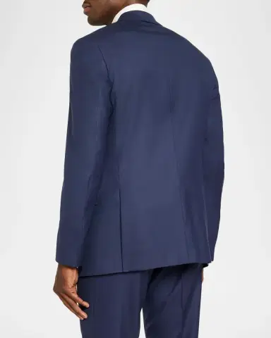 Stefano Ricci Men's Classic Solid Wool Suit | Thumbnail 5 Stefano Ricci Men's Classic Solid Wool Suit | Thumbnail 5