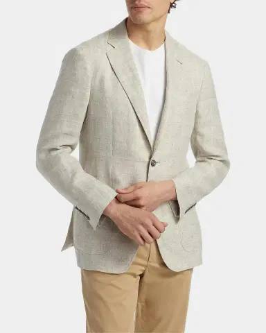 Canali Kei Linen-Wool Sportcoat | Thumbnail 4 Canali Kei Linen-Wool Sportcoat | Thumbnail 4