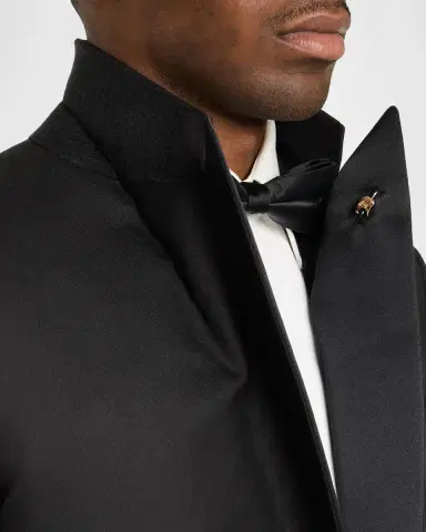 Stefano Ricci Men's Peak-Lapel Wool-Blend Tuxedo | Thumbnail 8 Stefano Ricci Men's Peak-Lapel Wool-Blend Tuxedo | Thumbnail 8