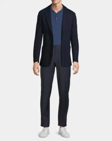 Canali Textured Jersey Wool Jacket | Thumbnail 2 Canali Textured Jersey Wool Jacket | Thumbnail 2