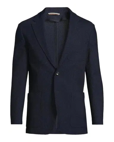Canali Textured Jersey Wool Jacket | Thumbnail 1 Canali Textured Jersey Wool Jacket | Thumbnail 1