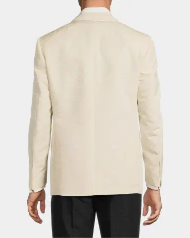 Canali Textured Wool-Silk Dinner Jacket | Thumbnail 3 Canali Textured Wool-Silk Dinner Jacket | Thumbnail 3