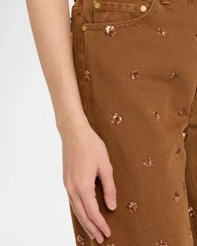 Ulla Johnson The Willow Embellished Flare Jeans | Thumbnail 5 Ulla Johnson The Willow Embellished Flare Jeans | Thumbnail 5