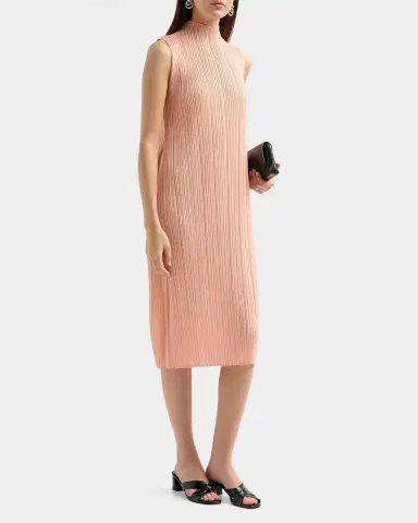 Issey Miyake Ribbed Midi Dress | Thumbnail 5 Issey Miyake Ribbed Midi Dress | Thumbnail 5