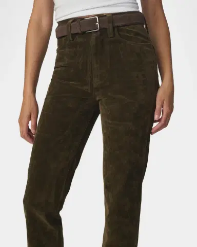 Joe's Jeans Margot Faux-Suede Slim-Fit Pants | Thumbnail 5 Joe's Jeans Margot Faux-Suede Slim-Fit Pants | Thumbnail 5