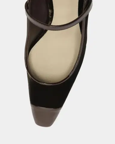 Alexandre Birman 60mm Tita Wave Velvet Mule Pumps | Thumbnail 3 Alexandre Birman 60mm Tita Wave Velvet Mule Pumps | Thumbnail 3