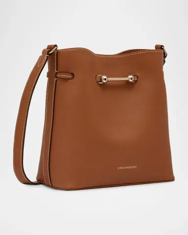 Strathberry Corda Small Leather Bucket Bag | Thumbnail 3 Strathberry Corda Small Leather Bucket Bag | Thumbnail 3