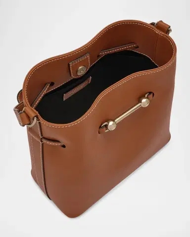 Strathberry Corda Small Leather Bucket Bag | Thumbnail 4 Strathberry Corda Small Leather Bucket Bag | Thumbnail 4