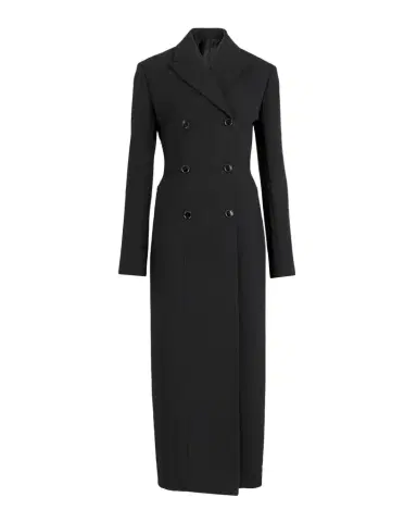 Alaïa Wool Crepe Double-Breasted Tailored Coat | Thumbnail 1 Alaïa Wool Crepe Double-Breasted Tailored Coat | Thumbnail 1