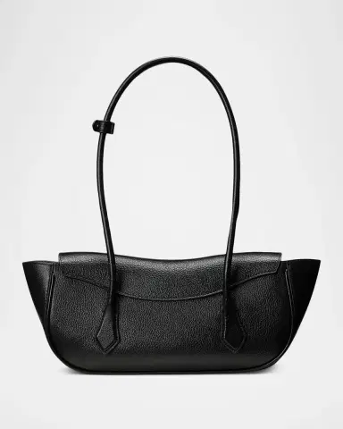 Polo Ralph Lauren Grain Leather Shoulder Bag | Thumbnail 6 Polo Ralph Lauren Grain Leather Shoulder Bag | Thumbnail 6