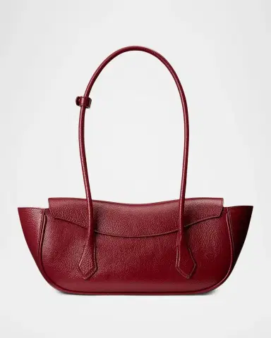 Polo Ralph Lauren Grain Leather Shoulder Bag | Thumbnail 6 Polo Ralph Lauren Grain Leather Shoulder Bag | Thumbnail 6