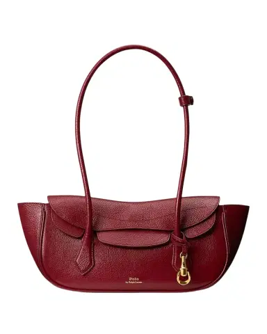 Polo Ralph Lauren Grain Leather Shoulder Bag | Thumbnail 1 Polo Ralph Lauren Grain Leather Shoulder Bag | Thumbnail 1