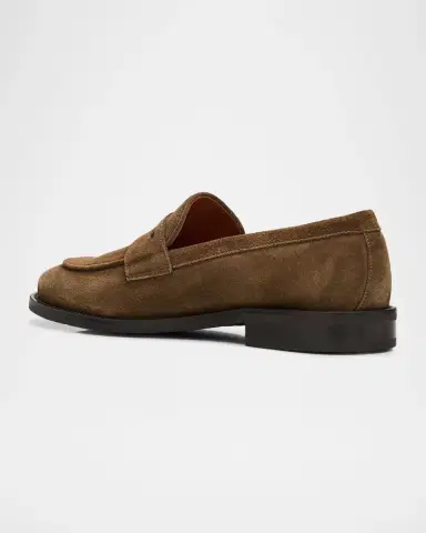 Allen Edmonds Como Suede Penny Loafers | Thumbnail 2 Allen Edmonds Como Suede Penny Loafers | Thumbnail 2