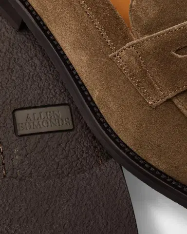 Allen Edmonds Como Suede Penny Loafers | Thumbnail 3 Allen Edmonds Como Suede Penny Loafers | Thumbnail 3